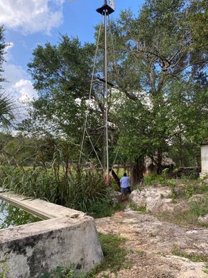 Rancho en Cantamayec de 259 hectareas propiedad privada sobre carretera