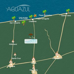 LOTE EN VENTA AGUA AZUL YUCATAN