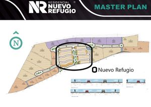 El lote se encuentra en la privada NR1