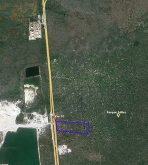 TERRENO EN VENTA SOBRE CARRETERA MÉRIDA-PROGRESO