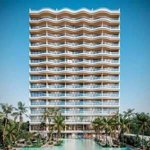 PENTHOUSE EN PREVENTA EN TORRE INSIGNIA, CANCÚN. MOD. C: 3 RECÁMARAS