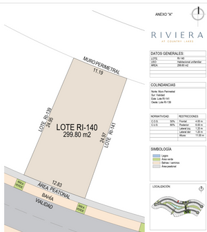 TERRENO EN VENTA -140 HUNUCMÁ, SELLO COUNTRY CLUB