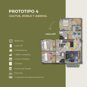 Departamentos Nuevos de 3 habitaciones, Cd. Granja, Zapopan