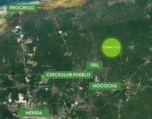 Terreno habitacional (Alta densidad) a 15min de Mérida