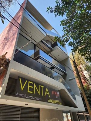 Casa en Condominio c/Roof en Venta, Del Valle, Benito Juárez