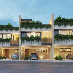 TOWNHOUSE EN VENTA EN MÉRIDA, CHOLUL, VILLAS GALEIRA, ENTREGA JUNIO 2025