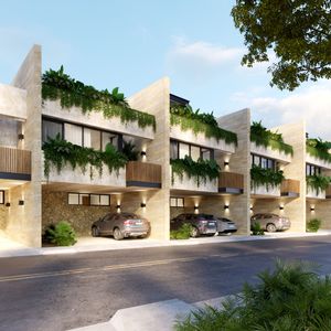 TOWNHOUSE EN VENTA EN MÉRIDA, CHOLUL, VILLAS GALEIRA, ENTREGA JUNIO 2025