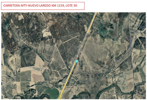 TERRENO EN VENTA SOBRE CARRETERA MTY - NUEVO LAREDO