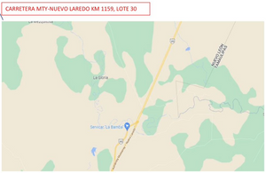 TERRENO EN VENTA SOBRE CARRETERA MTY - NUEVO LAREDO