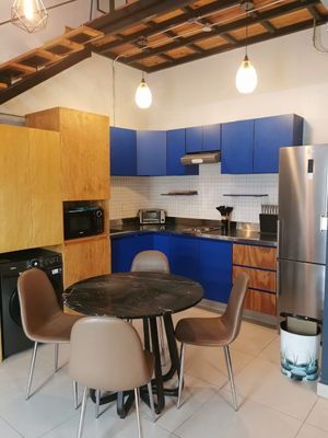 LOFT EN RENTA CENTRO MTY DOBLE ALTURA AMUEBLADO  MTY