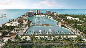 Yucalpeten Resort Marina, villas y departamentos con área comercial