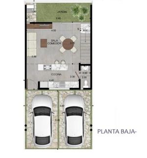 Casa en Temozon Norte Merida en venta Tipo Townhouse en privada.