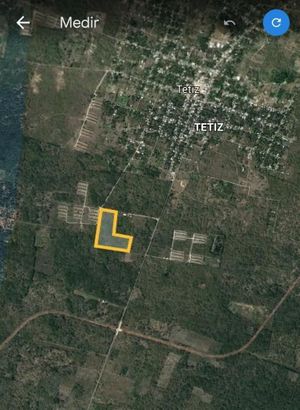 Terreno en Tetiz, Yucatan, en Venta.