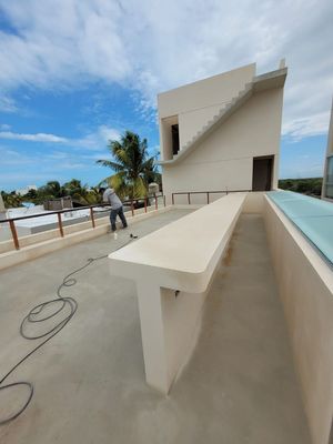 Casa en Chicxulub Puerto a 300 m del mar con piscina y rooftop privado