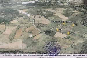 ¡Inversionistas! 10 hectareas en el Pueblo Santo Tomas Ajusco