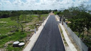 Terreno residencial ubicado al norte de la ciudad de Mérida,Yucatán .