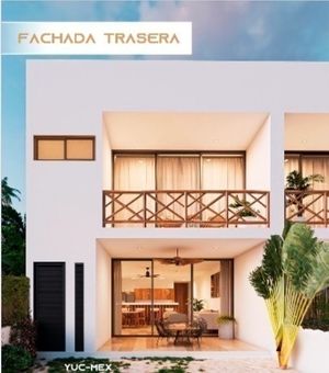 VILLA EN LA PLAYA EN CHICXULUB PUERTO EN VENTA