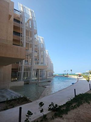 Departamento en venta en planta baja con vista franca al mar