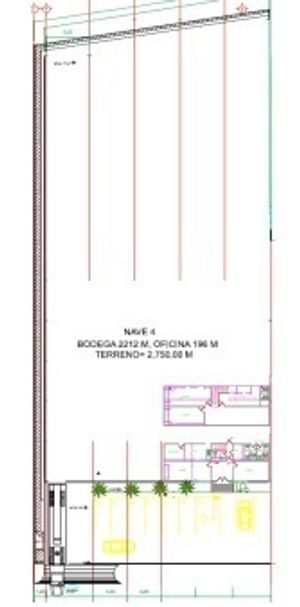 NAVE INDUSTRIAL RENTA PARQUE IND MARTEL I, STA CATARINA 2,408 M2