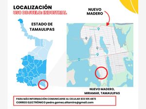 Terreno en Venta en Nuevo Madero Altamira