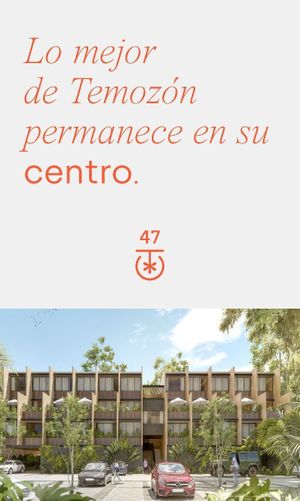 Preventa de departamentos en Temozón Norte, Mérida - Yucatán