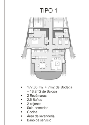 Departamento en venta en Jardines de Campestre en San Pedro