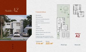 Residencia, Privada Santa Loreto Mod A2-CD Caucel Merida