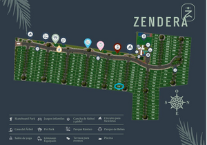 Venta de Terreno con proyecto arquitectónico |Zendera residencial