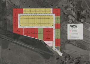 LOTE 35  EN VENTA EN PARQUE INDUSTRIAL RIZE EN EL SALTO