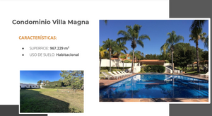 TERRENO EN VENTA EN CONDOMINIO VILLA MAGNA