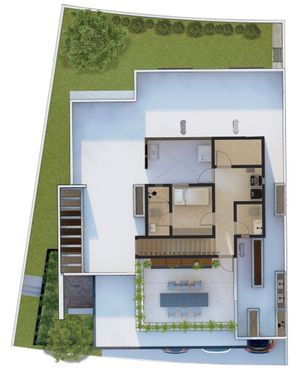 Casa en venta en Club de Golf La Loma 4 recs 4 baños 2 medios baños terraza tech