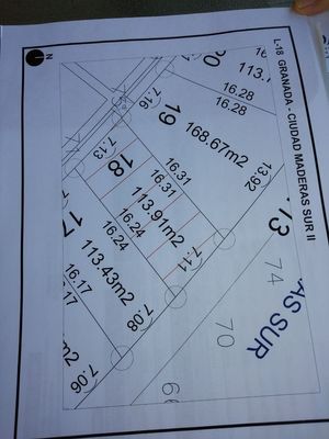 TERRENO EN VENTA EN CIUDAD MADERAS SUR 2