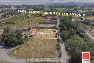 Terreno en venta a 150 mts de Carretera Lagos-Union de San Antonio