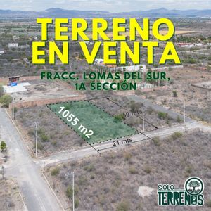 Terreno Campestre en Venta, Fracc Lomas del Sur, 1a Sección