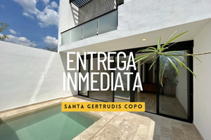 CASA VENTA MÉRIDA, CERCA CITY CENTER, SANTA GERTRUDIS COPO, ENTREGA INMEDIATA.