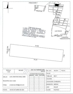 Terrenos Venta Mérida, Temozón Norte, urbanizado, $1,009,838 MN