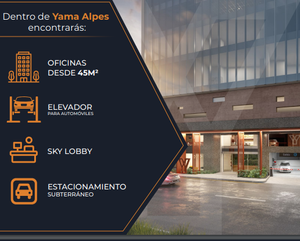 OFICINA AAA EN VENTA LOS ALPES ALVARO OBREGON