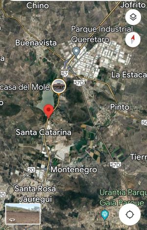 VENTA 1 HECTAREA SOBRE CARR 57 QRO-SLP  SAN ISIDRO  SANTA ROSA JAUREQUI QRO