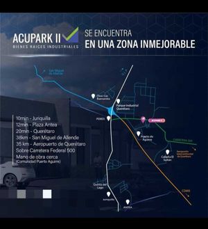 VENTA BODEGA INDUSTRIAL 657 MTS FRENTE A PARQUE INDUSTRIAL QUERETARO