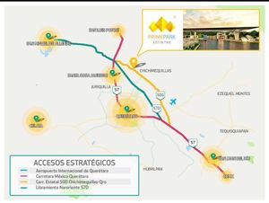 VENTA TERRENOS INDUSTRIALES DE 504 Y 1008 MTS A 7 KMS DEL PARQUE INDUSTRIAL QRO