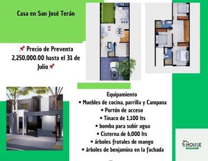 Se vende casa en San José Terán