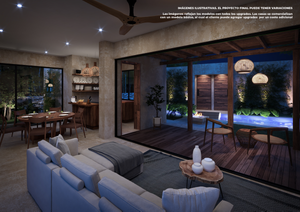 Casa paradisíaca 2 hab. en Riviera Maya (PREVENTA JUN 2026)