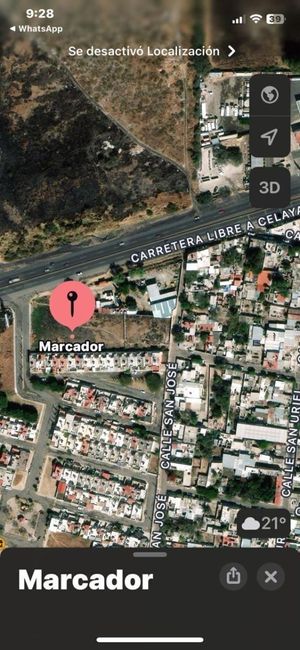 Terreno en venta sobre Carretera libre Querétaro- Celaya