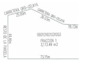 Terreno en venta sobre Carretera libre Querétaro- Celaya