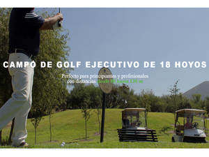 VENTA TERRENO Habitacional en Fracc. El Encino, con campo de GOLF