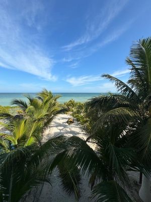 CASA EN LA PLAYA FRENTE AL MAR |  TELCHAC, KM 32.5 |