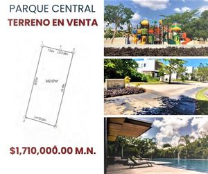 TERRENO RESIDENCIAL EN VENTA DE 342.07 M2| PRIVADA 24/7