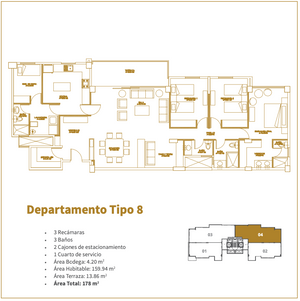 Renta Departamento, Biosfera Towers Juriquilla, Qro76. $24 mil