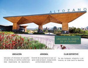 Venta Terrenos Premium (476m2) Altozano Querétaro, Qro76 $4 mdp