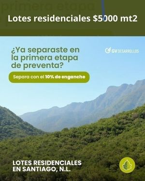 Terreno en VENTA en ÁLAMO SUR en Santiago NL